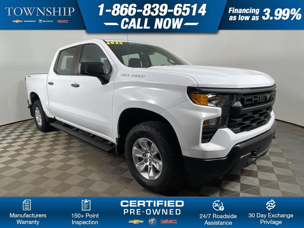 Chevrolet Silverado 1500 Work Truck Crew Cab 4WD 2023