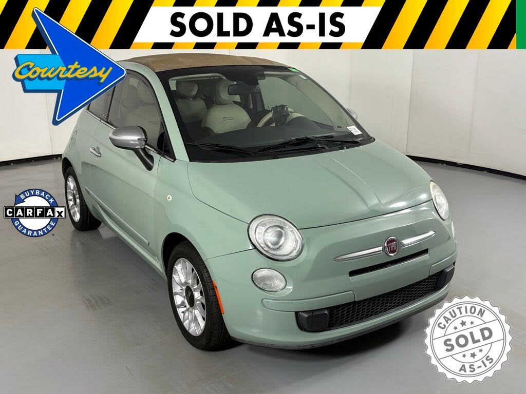 2012 FIAT 500 Lounge Convertible