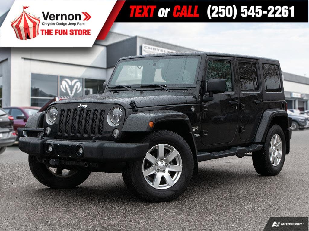 2018 Jeep Wrangler JK Unlimited Sahara 4WD