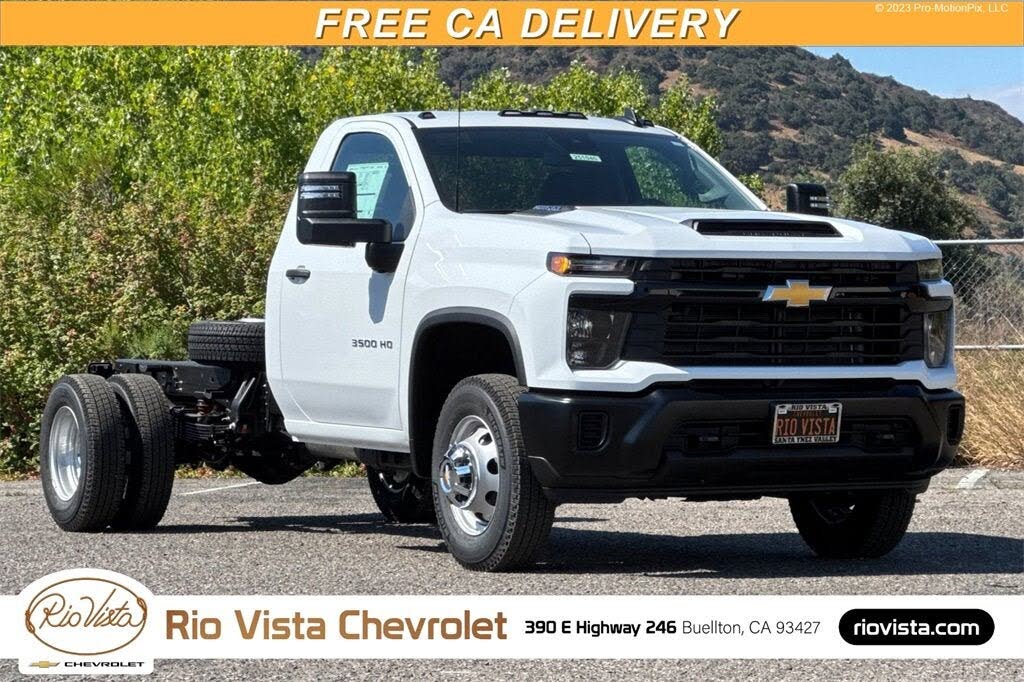 2025 Chevrolet Silverado 3500HD Chassis Work Truck Regular Cab RWD