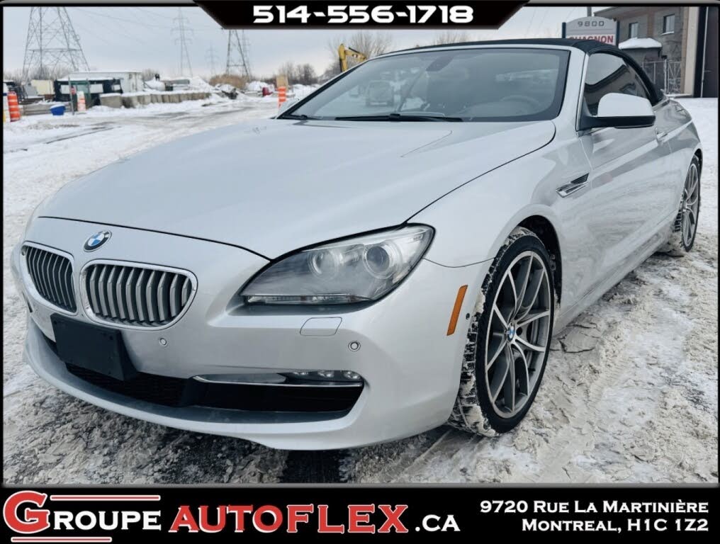BMW 6 Series 650i Convertible RWD 2012