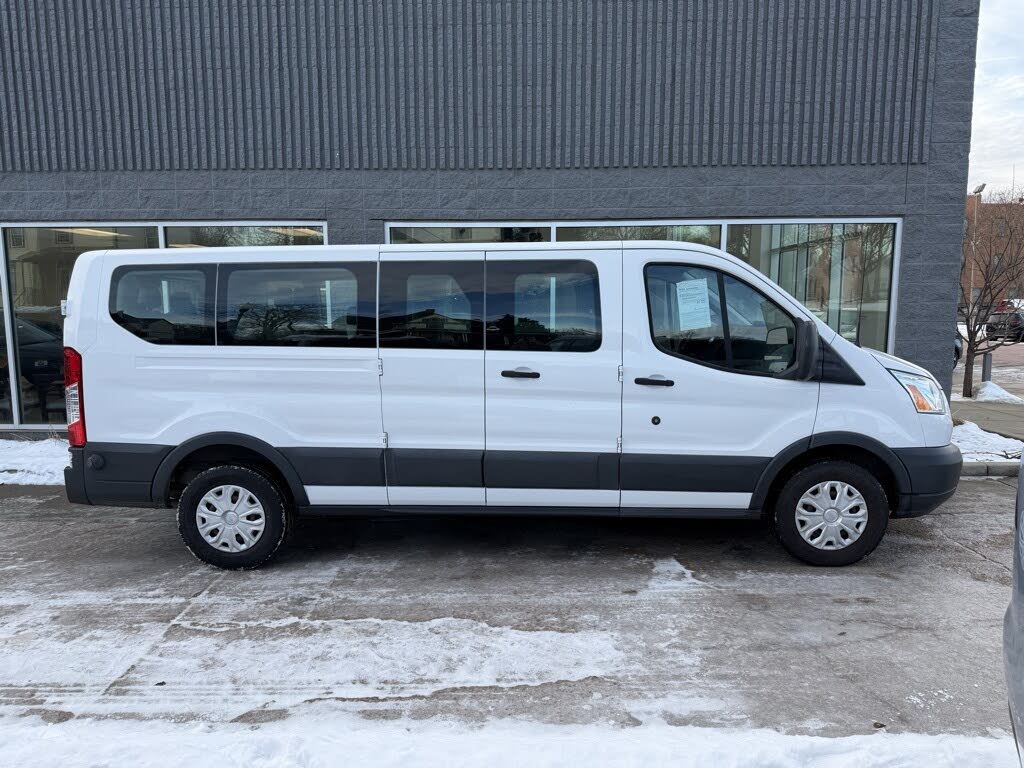 2015 Ford Transit Passenger 350 XLT Low Roof LWB RWD with 60/40 Passenger-Side Doors