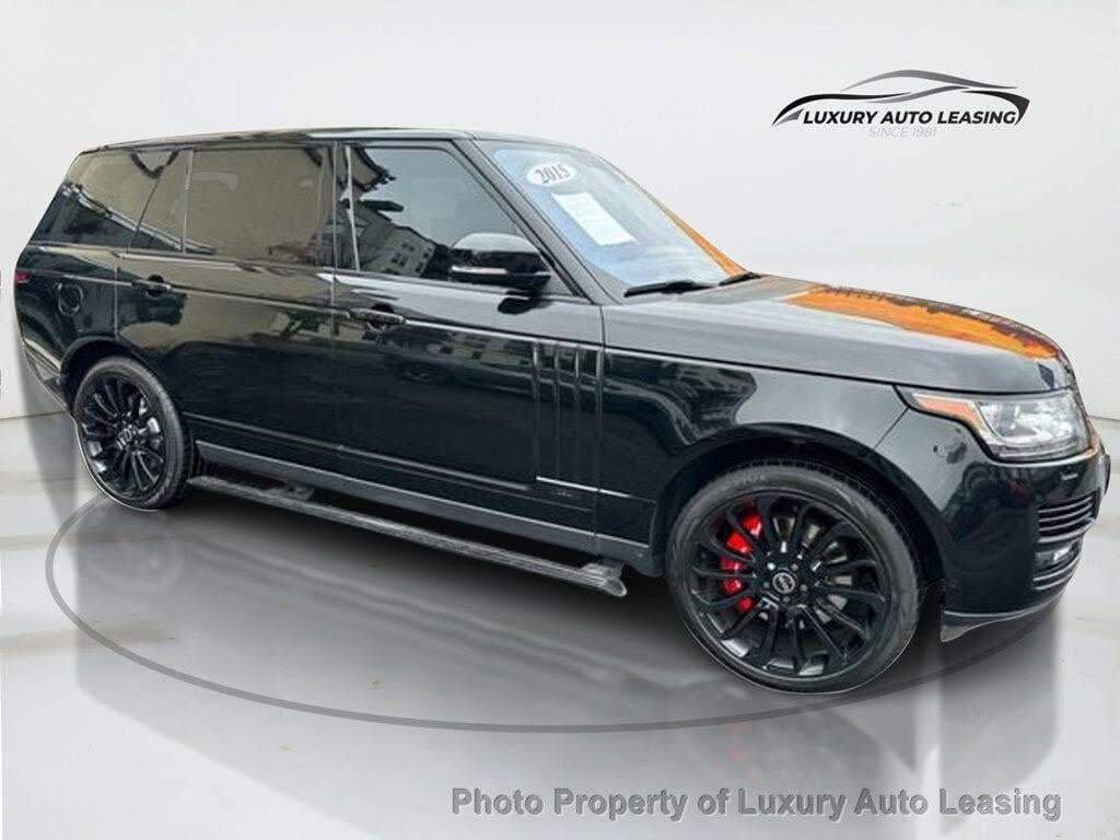 2015 Land Rover Range Rover V8 Autobiography Black LWB 4WD