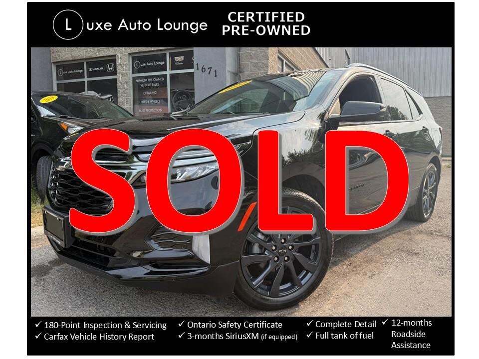 Chevrolet Equinox RS with 1RS AWD 2022