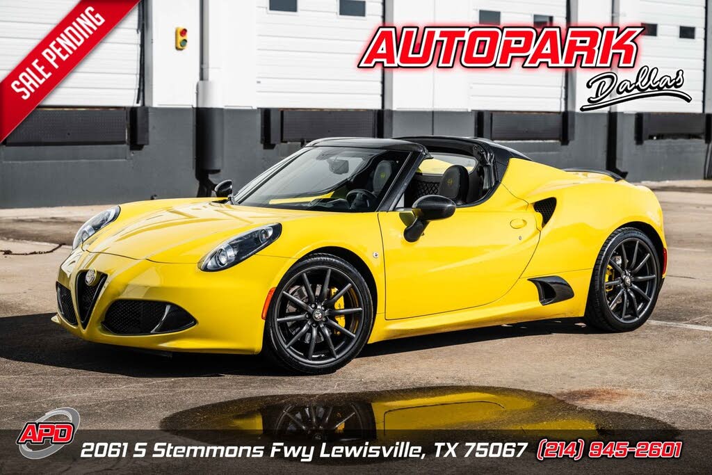 2016 Alfa Romeo 4C Spider RWD