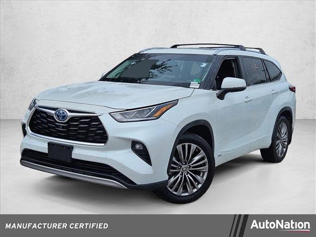 2022 Toyota Highlander Hybrid Platinum AWD