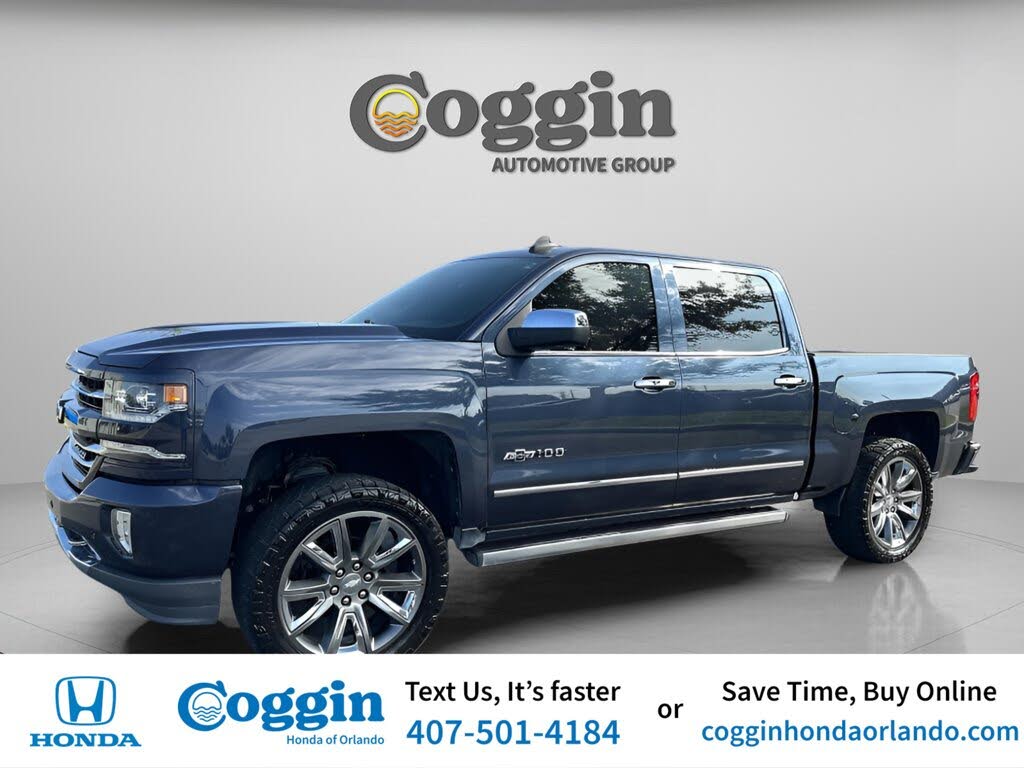 2018 Chevrolet Silverado 1500 LTZ Crew Cab 4WD