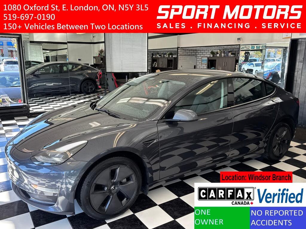 2021 Tesla Model 3 Standard Range Plus RWD