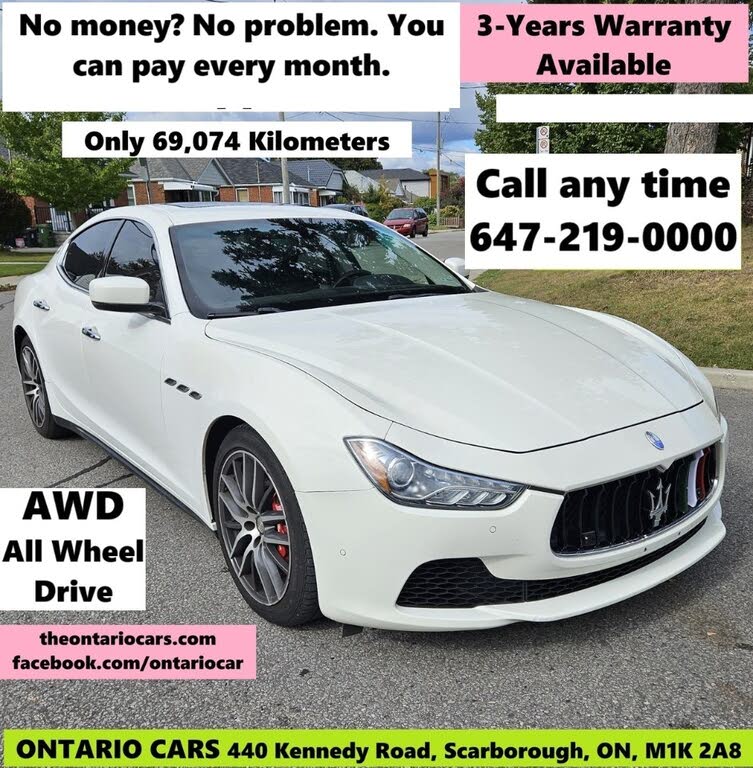 Maserati Ghibli S Q4 AWD 2015