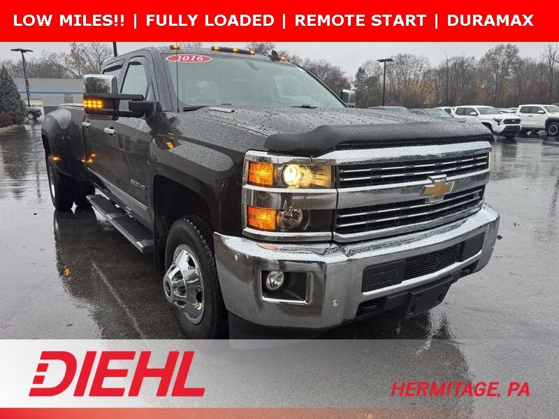 2016 Chevrolet Silverado 3500HD LTZ Crew Cab 4WD