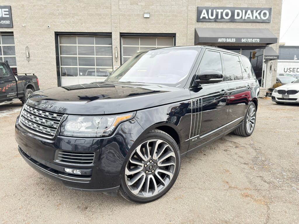 2017 Land Rover Range Rover V8 SVAutobiography LWB 4WD
