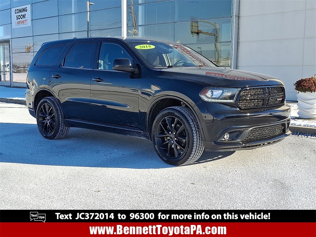 2018 Dodge Durango SXT AWD