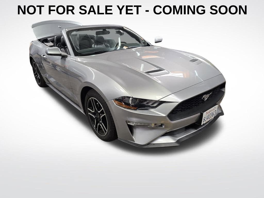2020 Ford Mustang EcoBoost Premium Convertible RWD