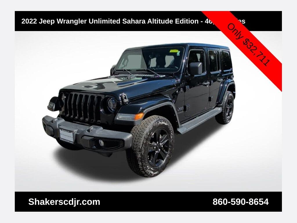 2022 Jeep Wrangler Unlimited Sahara Altitude 4WD