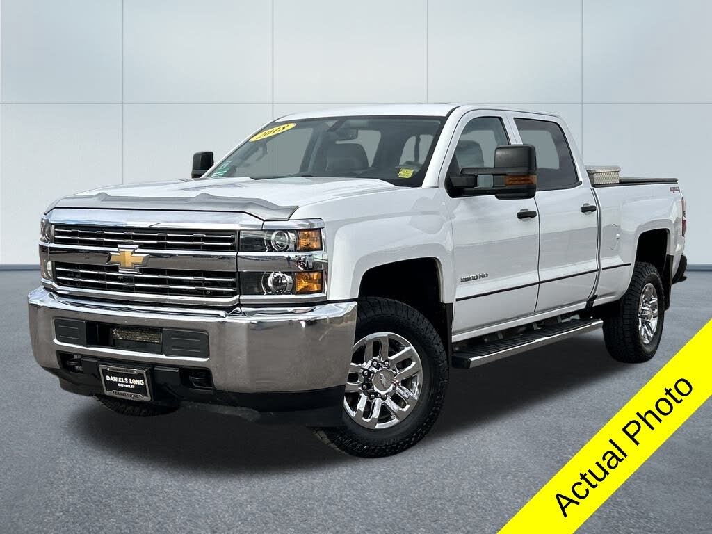 2018 Chevrolet Silverado 2500HD Work Truck Crew Cab 4WD