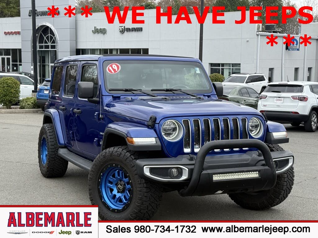 2019 Jeep Wrangler Unlimited Sahara 4WD
