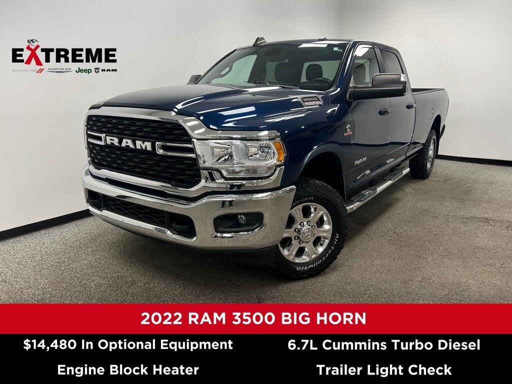 2022 RAM 3500 Big Horn Crew Cab LB 4WD