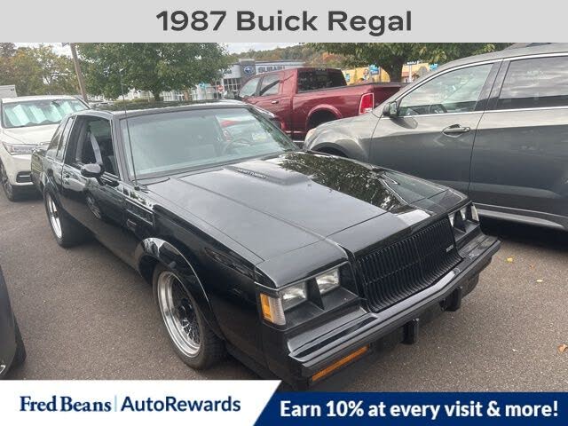 1987 Buick Regal Grand National Turbo Coupe RWD