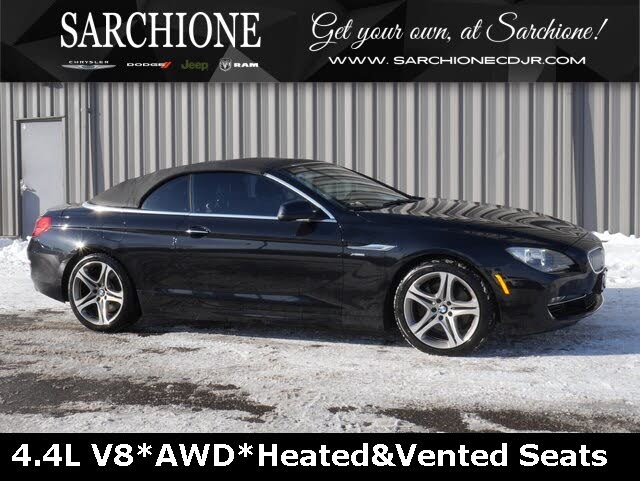 2012 BMW 6 Series 650i xDrive Convertible AWD