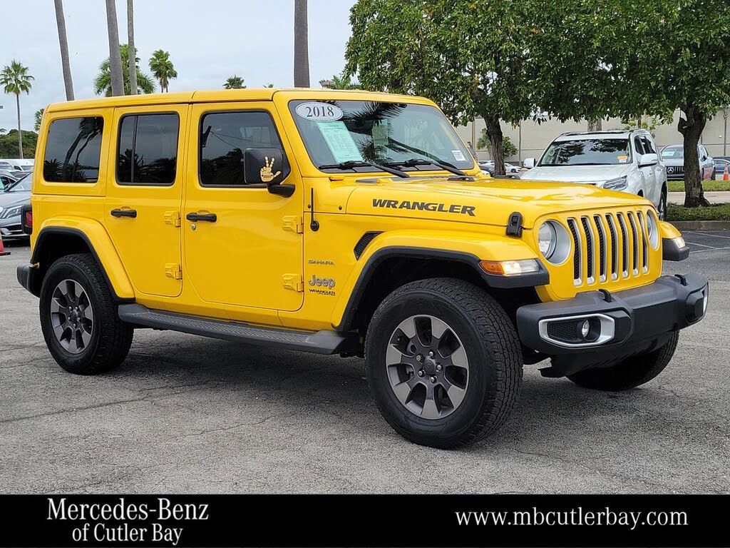 2018 Jeep Wrangler Unlimited Sahara 4WD