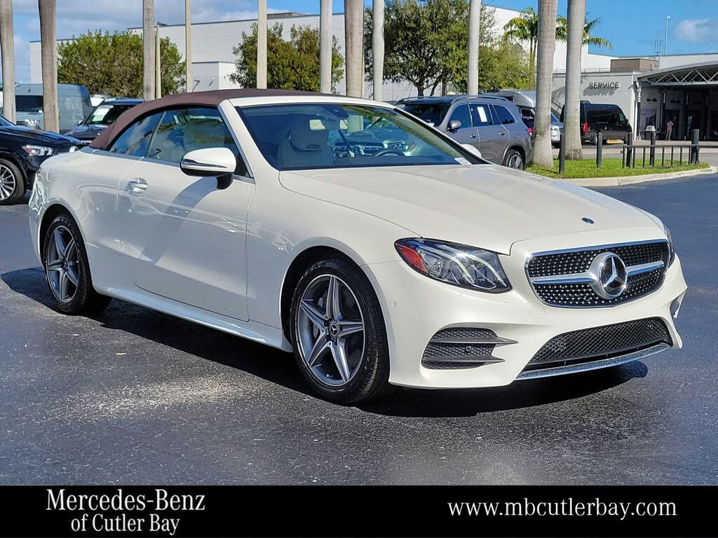2018 Mercedes-Benz E-Class E 400 4MATIC Cabriolet AWD