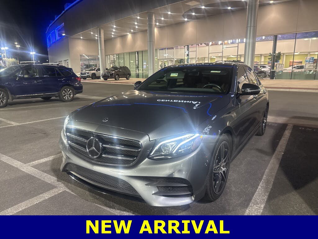 2019 Mercedes-Benz E-Class E 450 4MATIC Sedan AWD