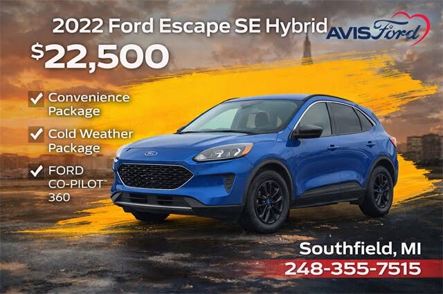 2022 Ford Escape Hybrid SE AWD