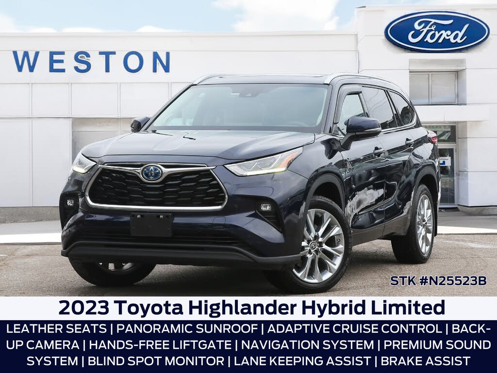 2023 Toyota Highlander Hybrid Limited AWD