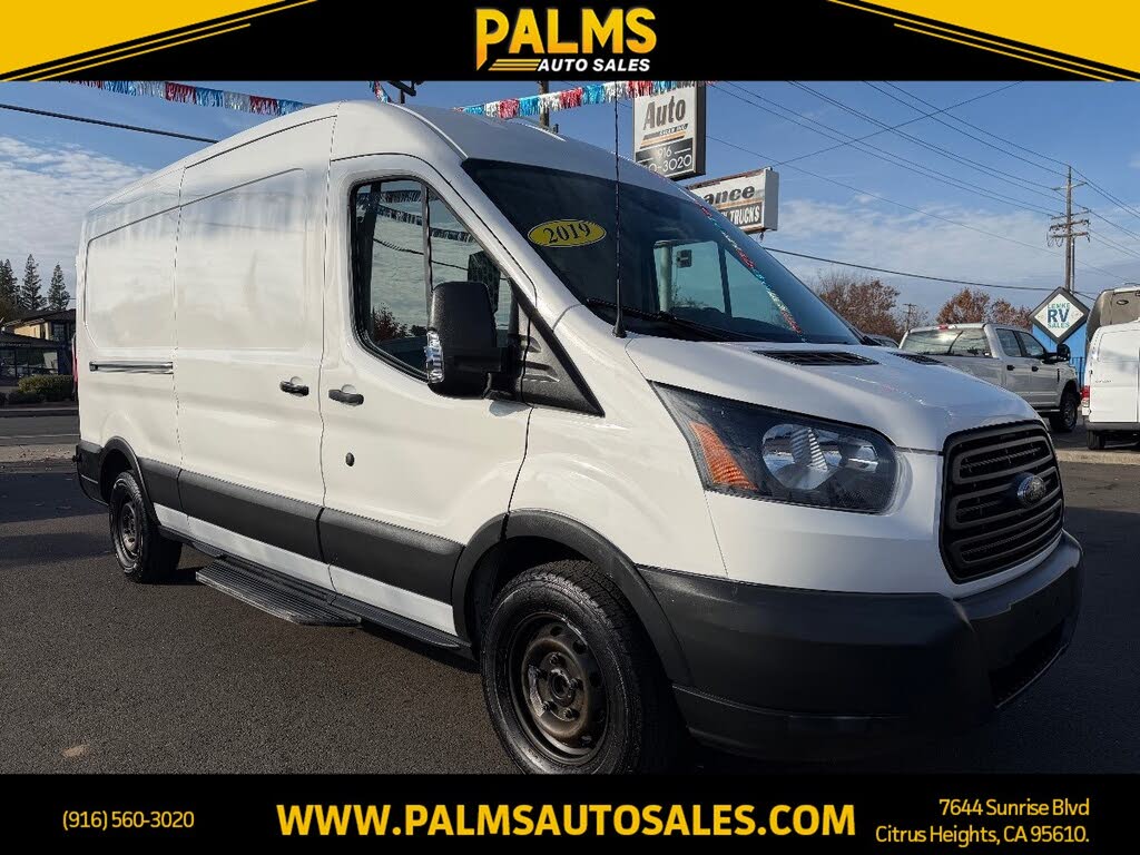 2018 Ford Transit Cargo 150 3dr LWB Medium Roof Cargo Van with Sliding Passenger Side Door
