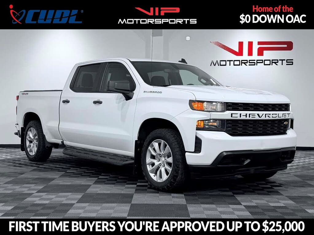 2021 Chevrolet Silverado 1500 Custom Crew Cab 4WD