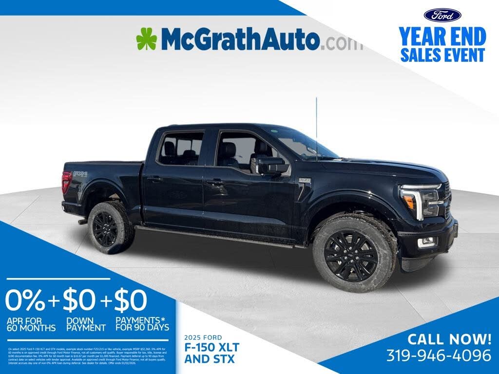 2025 Ford F-150 Platinum SuperCrew 4WD