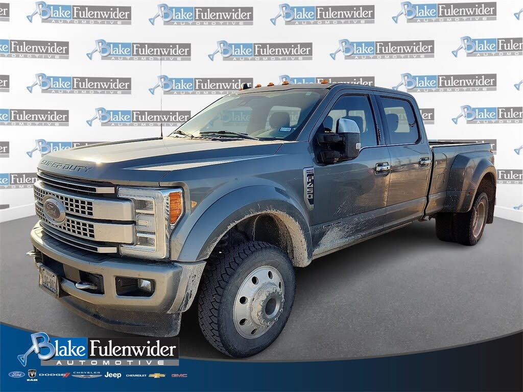2019 Ford F-450 Super Duty Platinum Crew Cab LB DRW 4WD