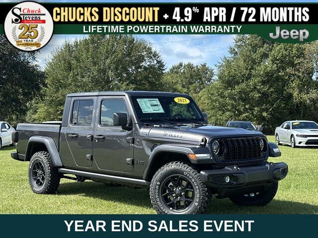 2025 Jeep Gladiator Willys Crew Cab 4WD