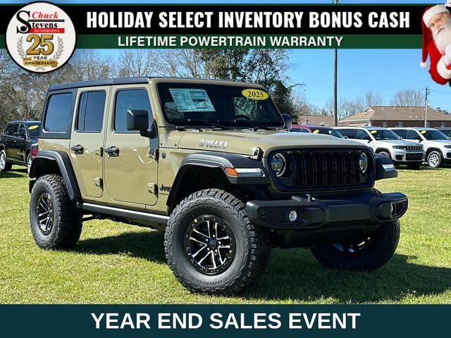 2025 Jeep Wrangler Willys 4-Door 4WD