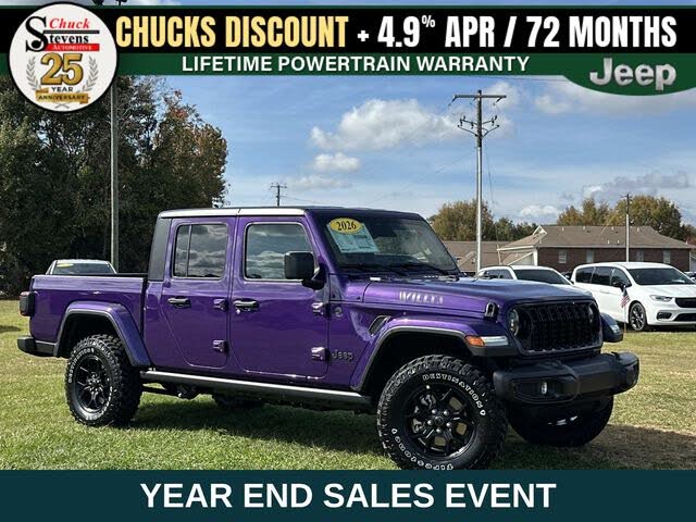 2026 Jeep Gladiator Willys '41 4dr Crew Cab 4WD