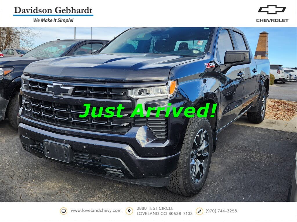 2022 Chevrolet Silverado 1500 RST Crew Cab 4WD