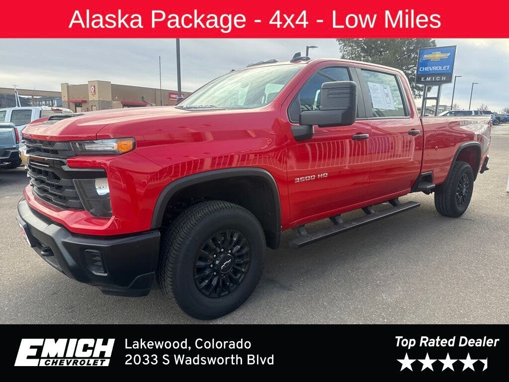 2024 Chevrolet Silverado 3500HD Work Truck Crew Cab 4WD
