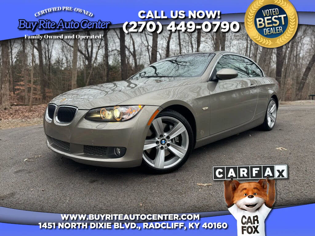 2008 BMW 3 Series 335i Convertible RWD