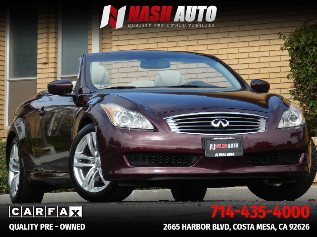 2009 INFINITI G37 Convertible RWD