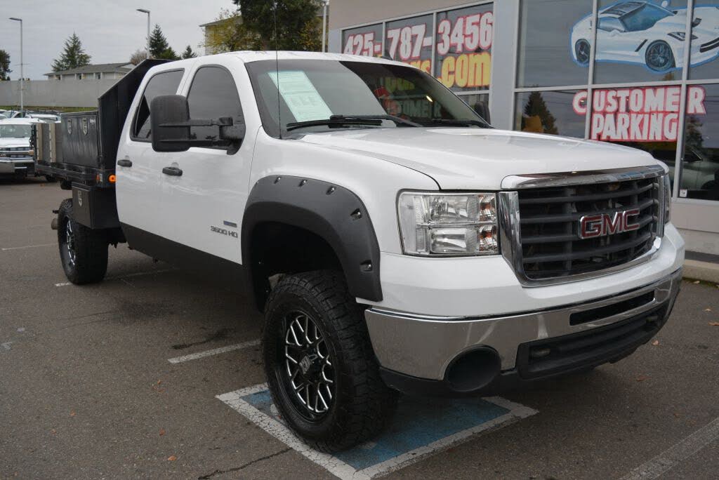 2010 GMC Sierra 3500HD SLE Crew Cab 4WD