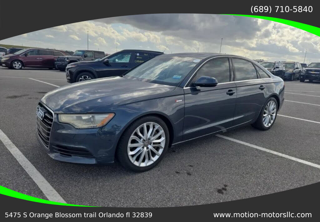 2012 Audi A6 3.0T quattro Premium Plus Sedan AWD