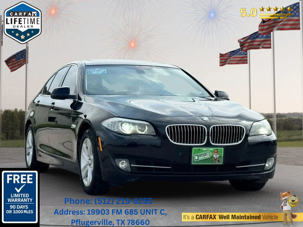 2013 BMW 5 Series 528i Sedan RWD