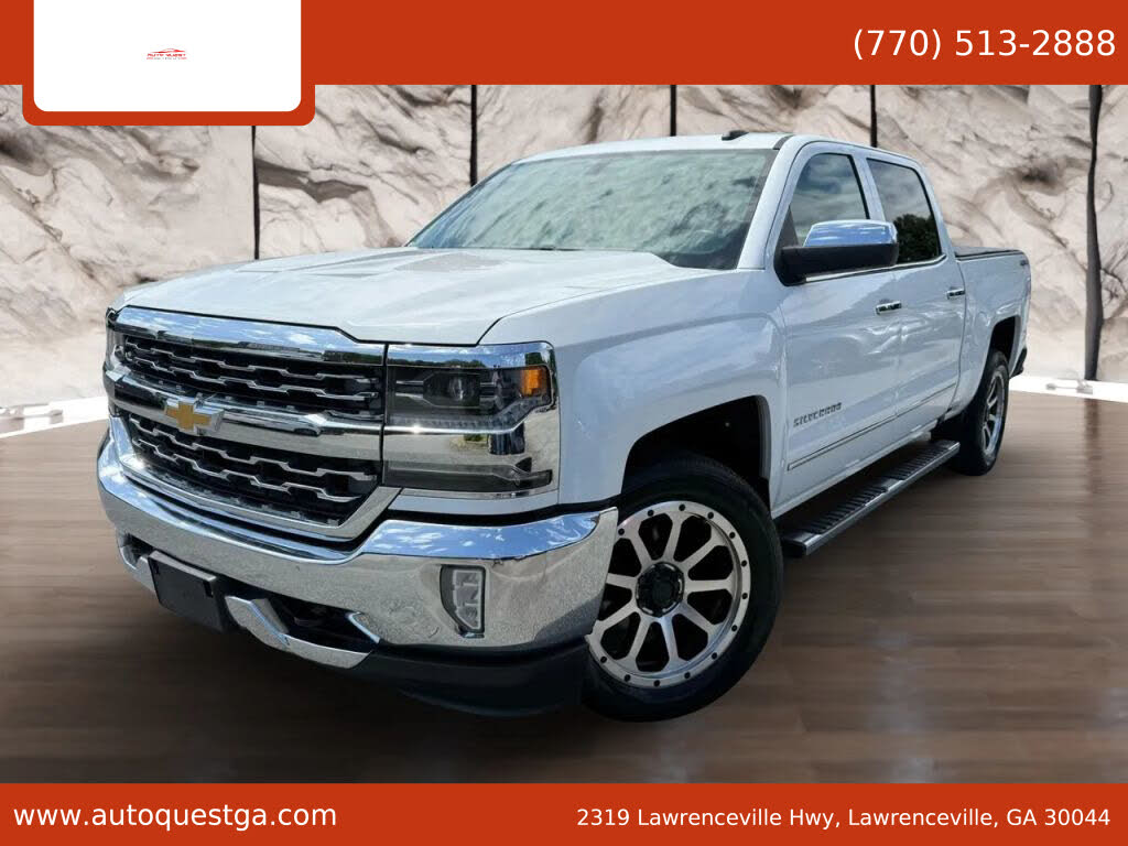 2016 Chevrolet Silverado 1500 LTZ Crew Cab 4WD