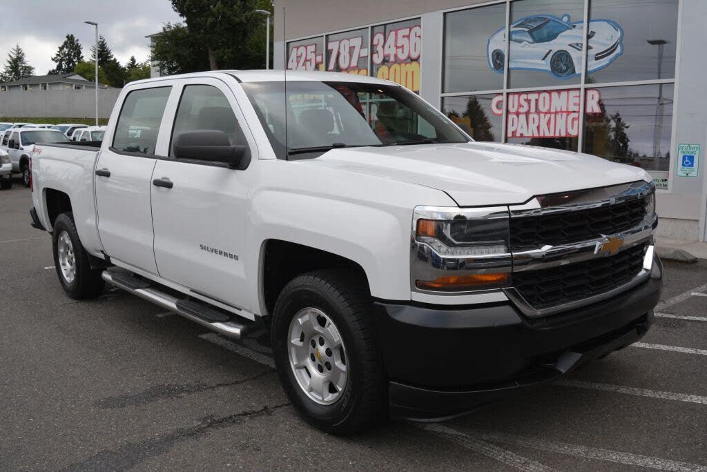 2018 Chevrolet Silverado 1500 Work Truck Crew Cab 4WD