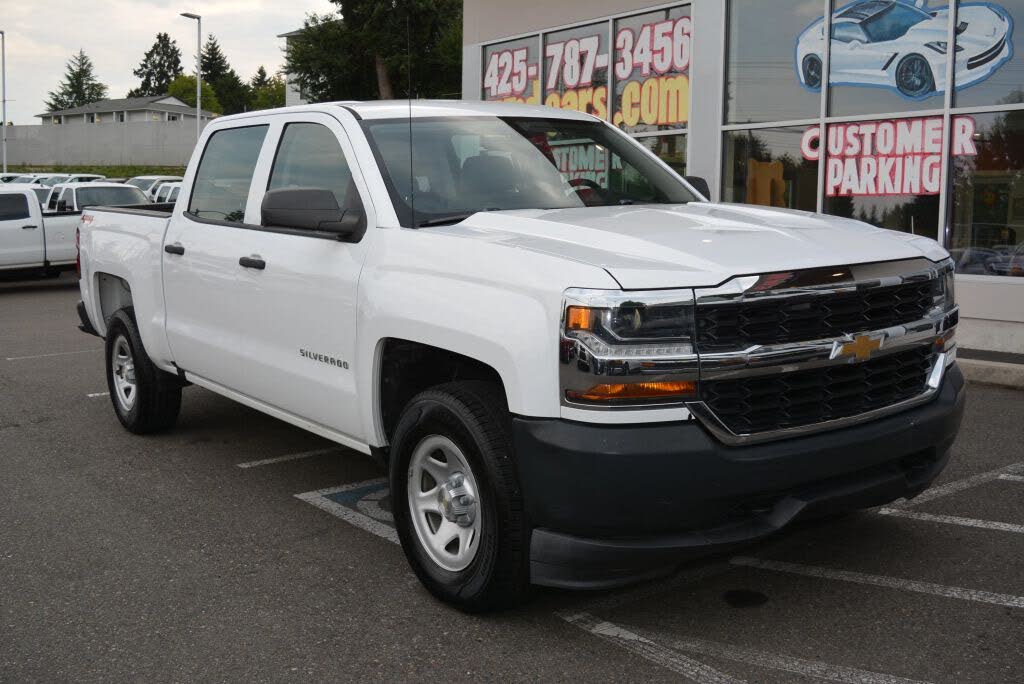 2018 Chevrolet Silverado 1500 Work Truck Crew Cab 4WD