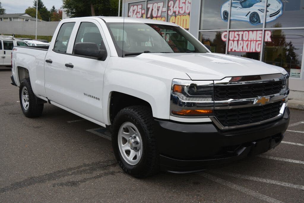 2018 Chevrolet Silverado 1500 Work Truck Double Cab 4WD