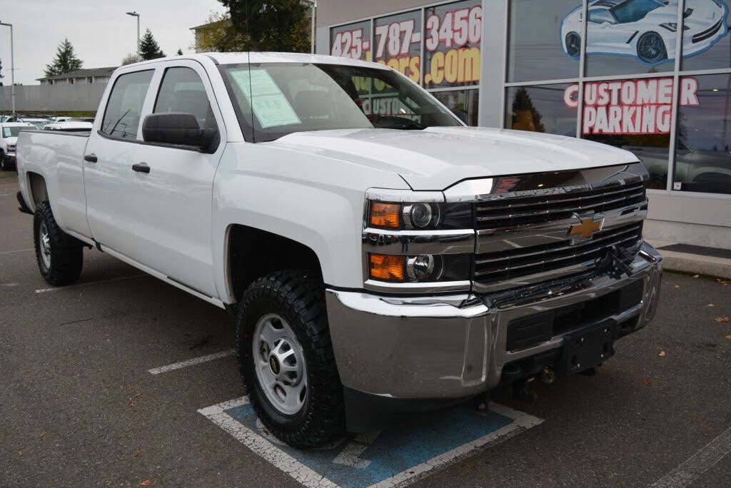 2018 Chevrolet Silverado 2500HD Work Truck Crew Cab LB 4WD
