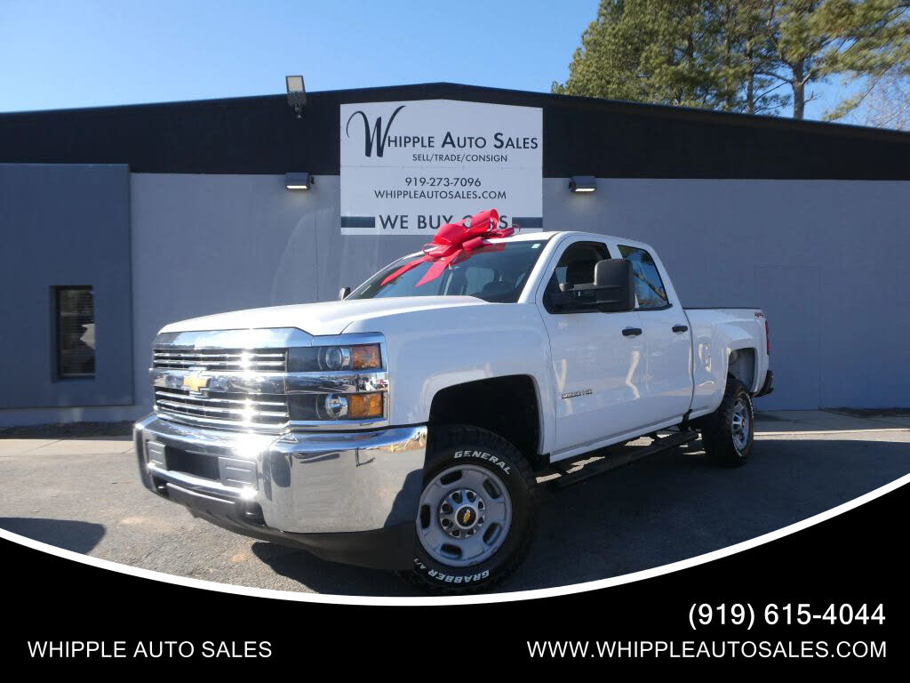 2018 Chevrolet Silverado 2500HD Work Truck Double Cab 4WD