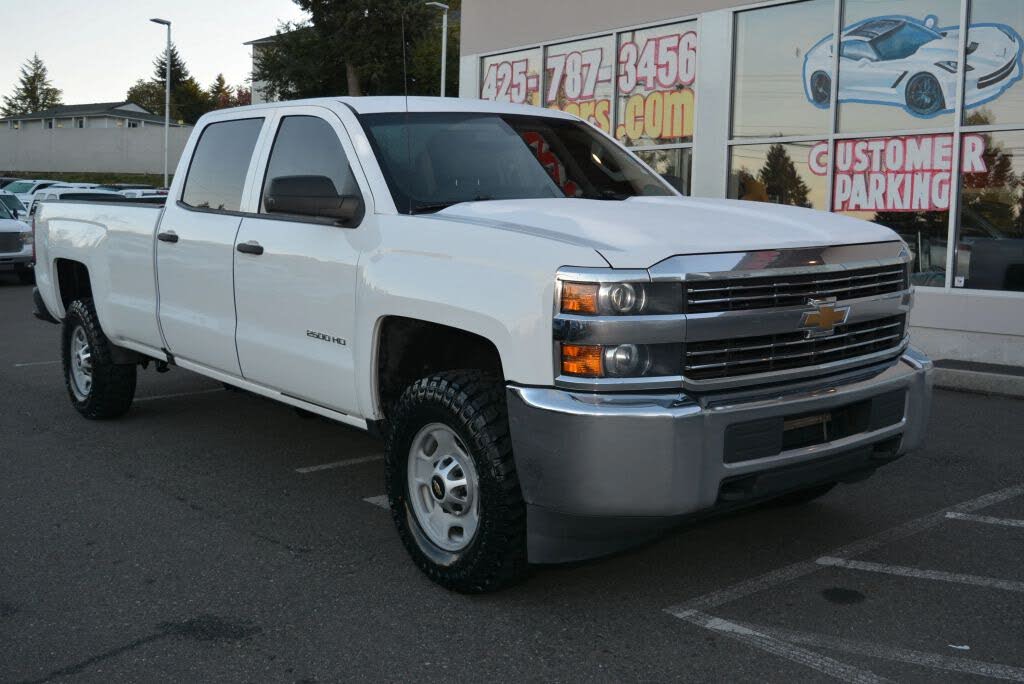 2018 Chevrolet Silverado 2500HD Work Truck Crew Cab LB 4WD