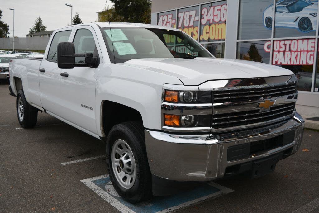 2018 Chevrolet Silverado 3500HD Work Truck Crew Cab LB 4WD
